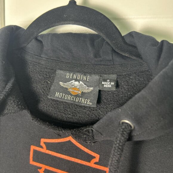 Harley Davidson Museum Spellout Hoodie - Picture 3 of 5